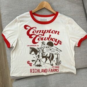 Urban outfitters cowboy graphic T-shirt | large